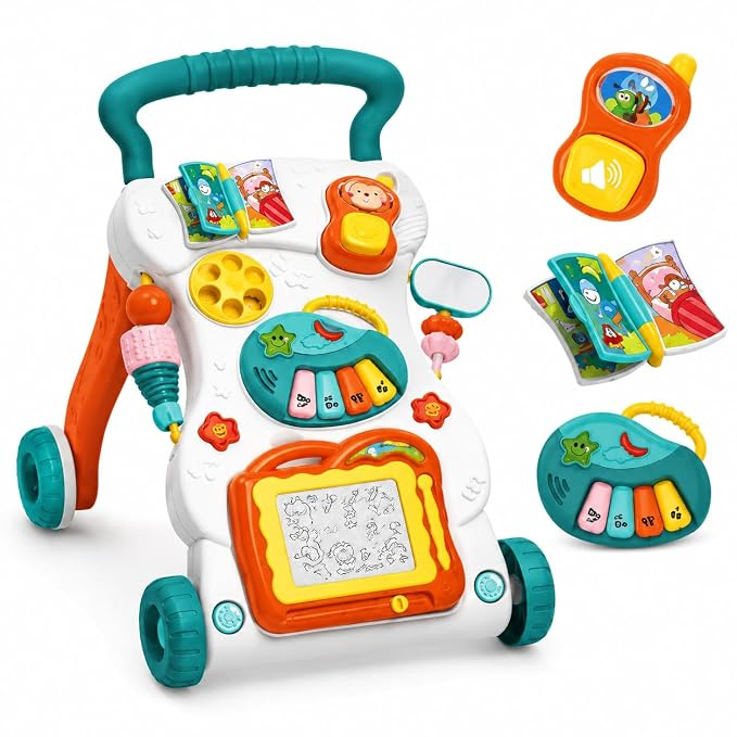ANDADERA HUANGER CON LUCES Y MUSICA PARA BEBE - 4