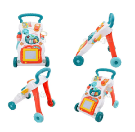 ANDADOR PARA BEBE CON PIZARRON MAGICO COLOR VERDE - 2