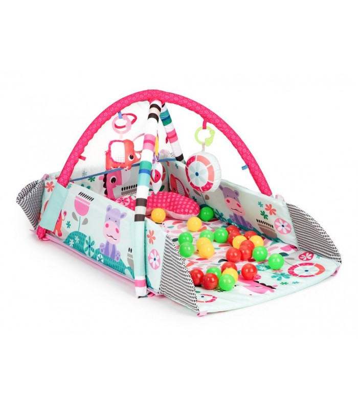 GIMNASIO PARA BEBE MULTIFUNCIONAL ROSADO - 4