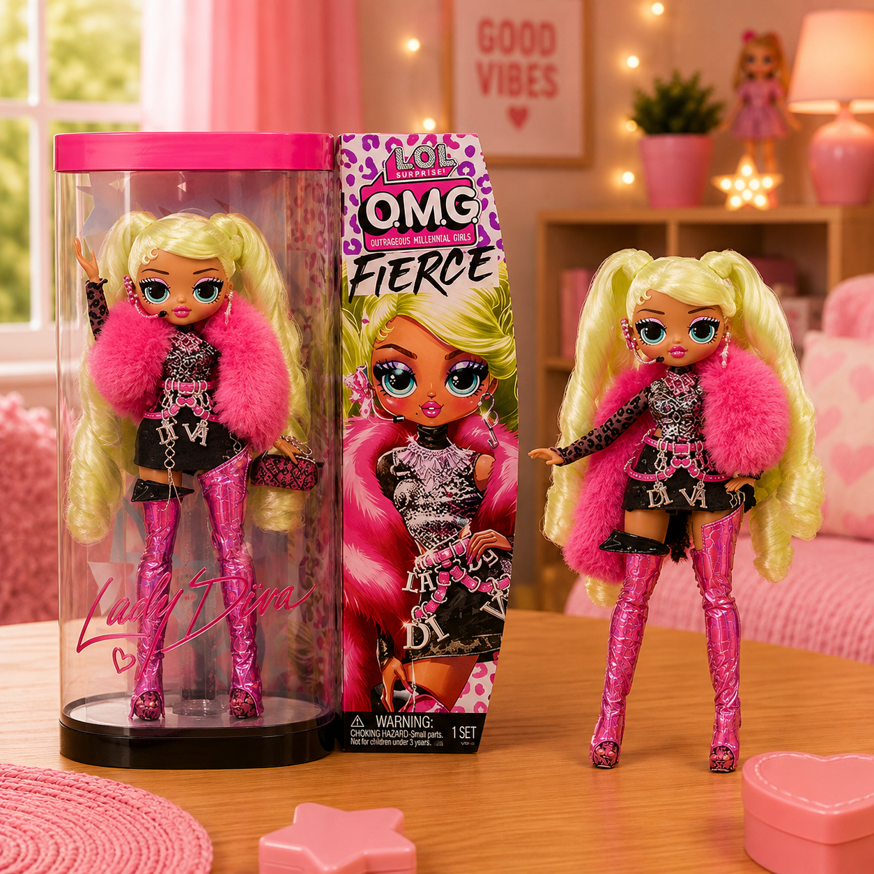MUÑECA LOL FIERCE LADY DIVA - 1