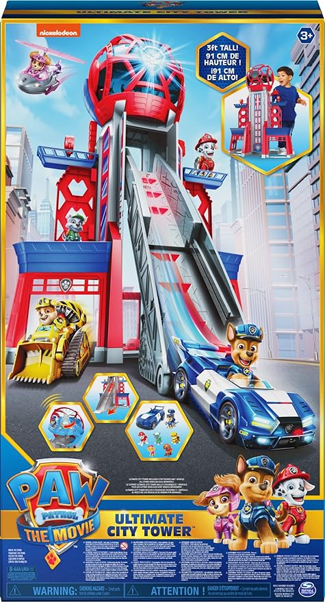 ACCESORIO SPIN MASTER SUPER TORRE GIGANTE PAW PATROL ULTIMATE CITY - 1