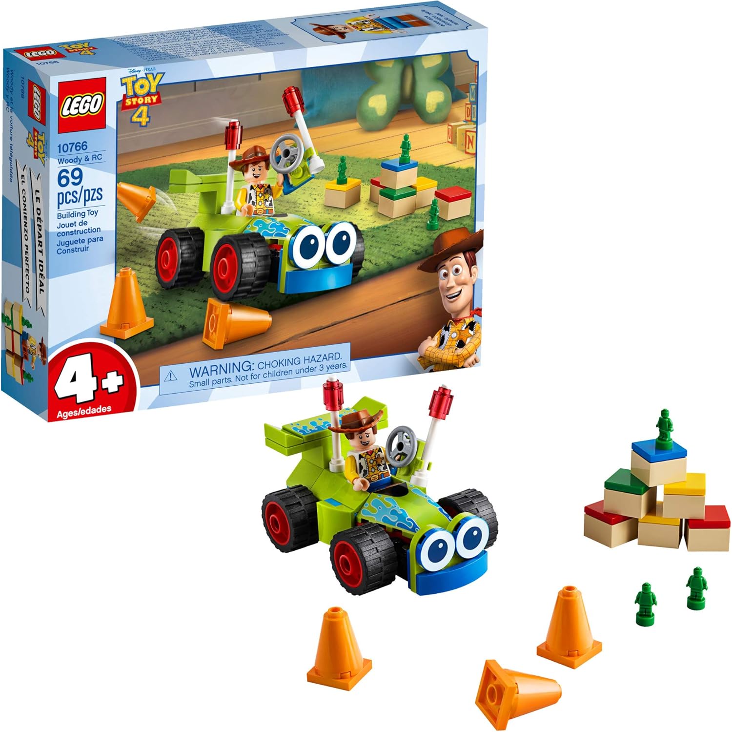 LEGO TOY STORY 4 WOODY Y RC EL COMIENZO PERFECTO 10766 - 1