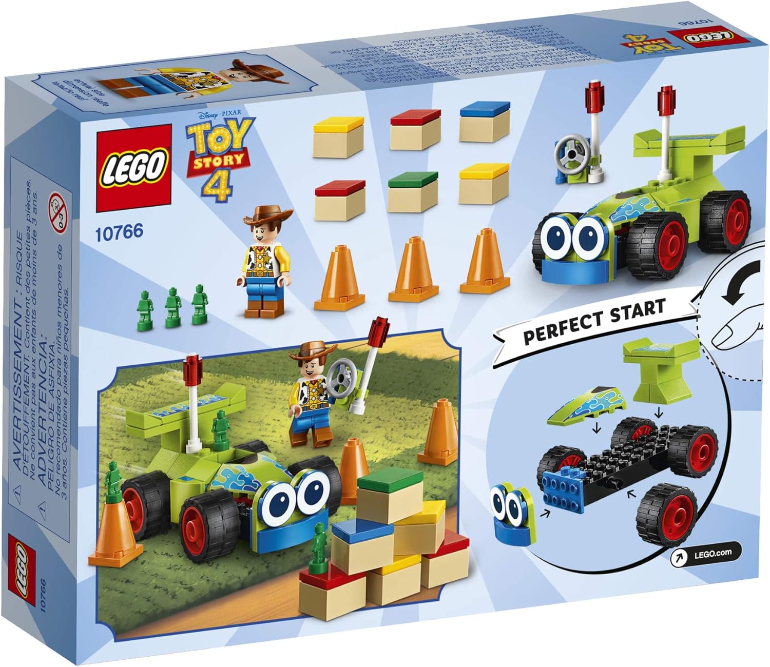 LEGO TOY STORY 4 WOODY Y RC EL COMIENZO PERFECTO 10766 - 2