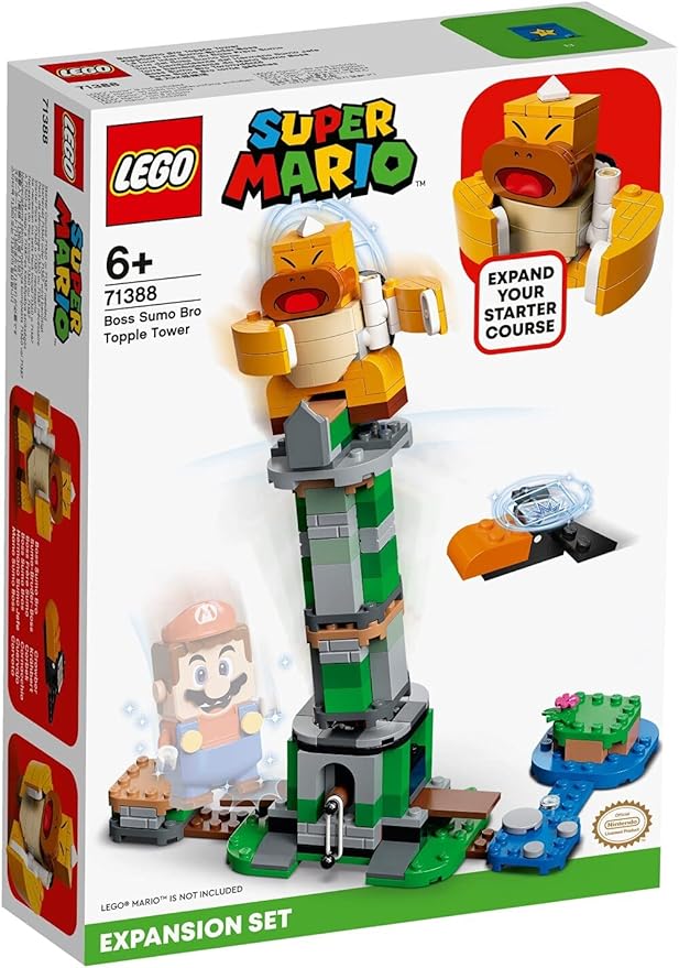 LEGO SUPER MARIO BOSS SUMO BRO TOPPLE TOWER EXPANSION SET 71388 231 PIEZAS - 1