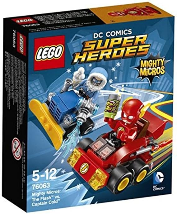 LEGO SUPER HEROES: MIGHTY MICROS FLASH CONTRA EL CAPITÁN FRÍO 76063 - 1