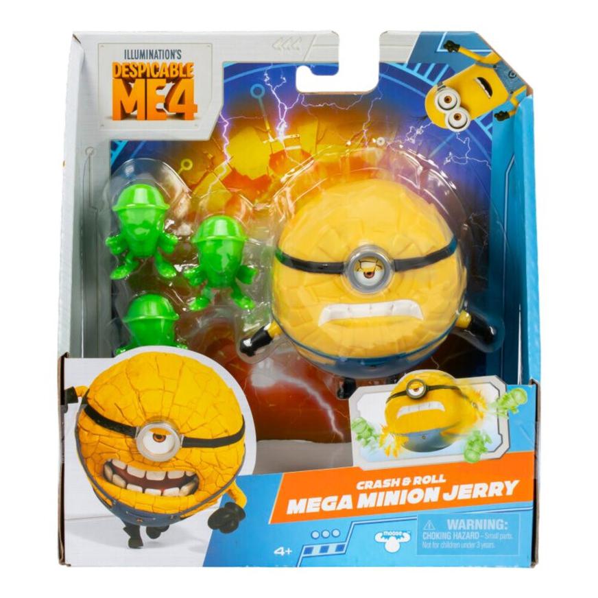 FIGURAS DE MINIONS JERRY MEGA CON ACCESORIOS MI VILLANO FAVORITO 10 CM - 1