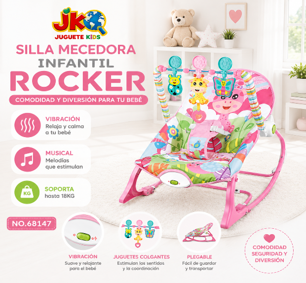 SILLA MECEDORA PARA BEBE - 1