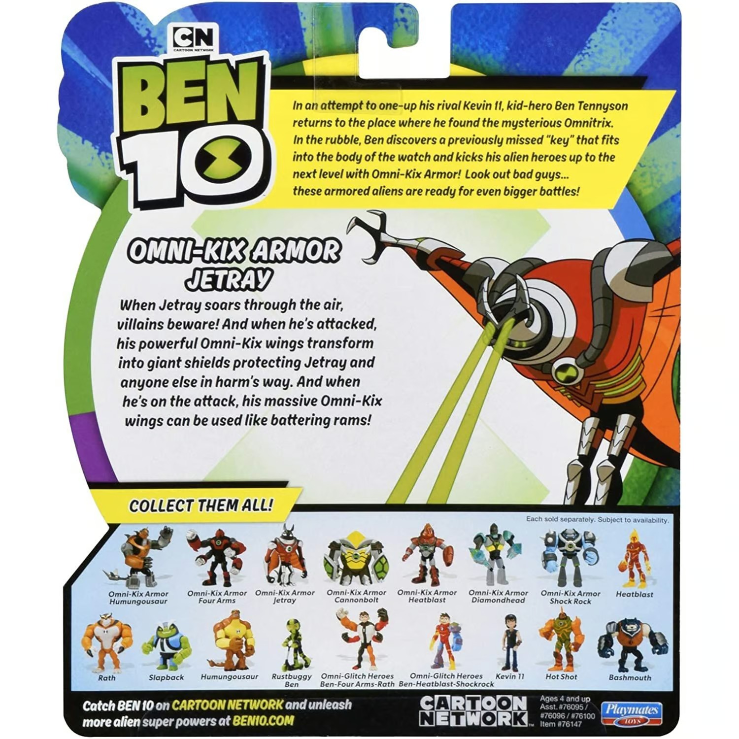 Ben 10 Action Figure Base Ben Con Grey Matter – Giocattolo Ufficiale, 10-12 Cm, Articolato, Collezionabile