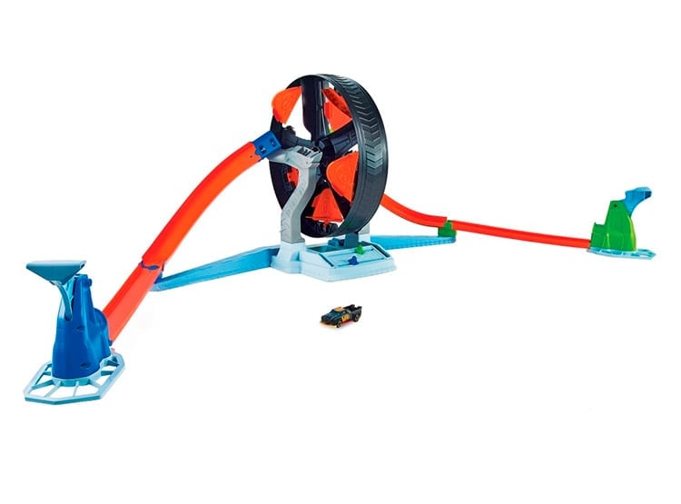 PISTA HOT WHEELS GJM77 ACCESORIO ACTION GIROS EXTREMOS - 1