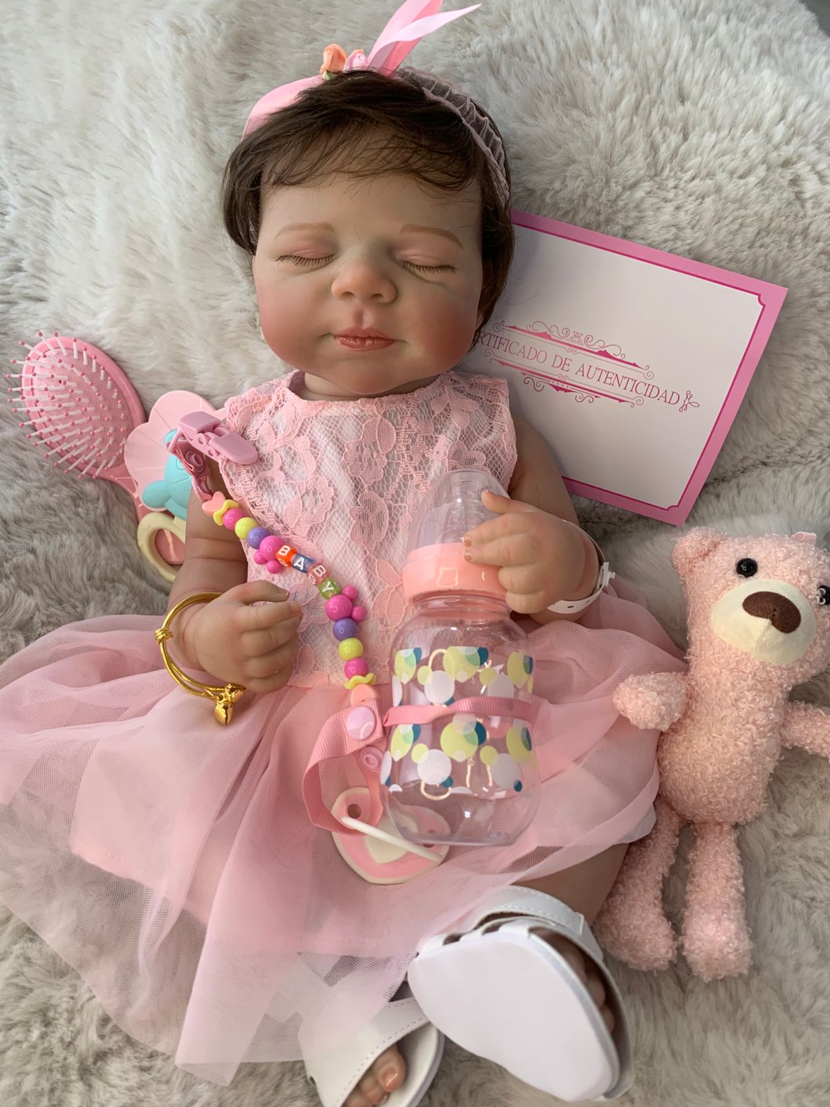 MUÑECA REALISTA CON ACCESORIOS - 1