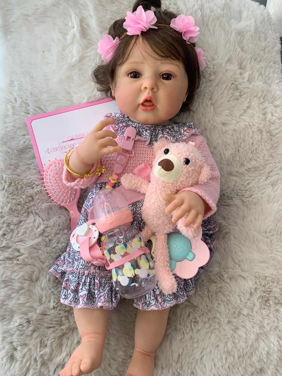 MUÑECA REALISTA CON ACCESORIOS - 1