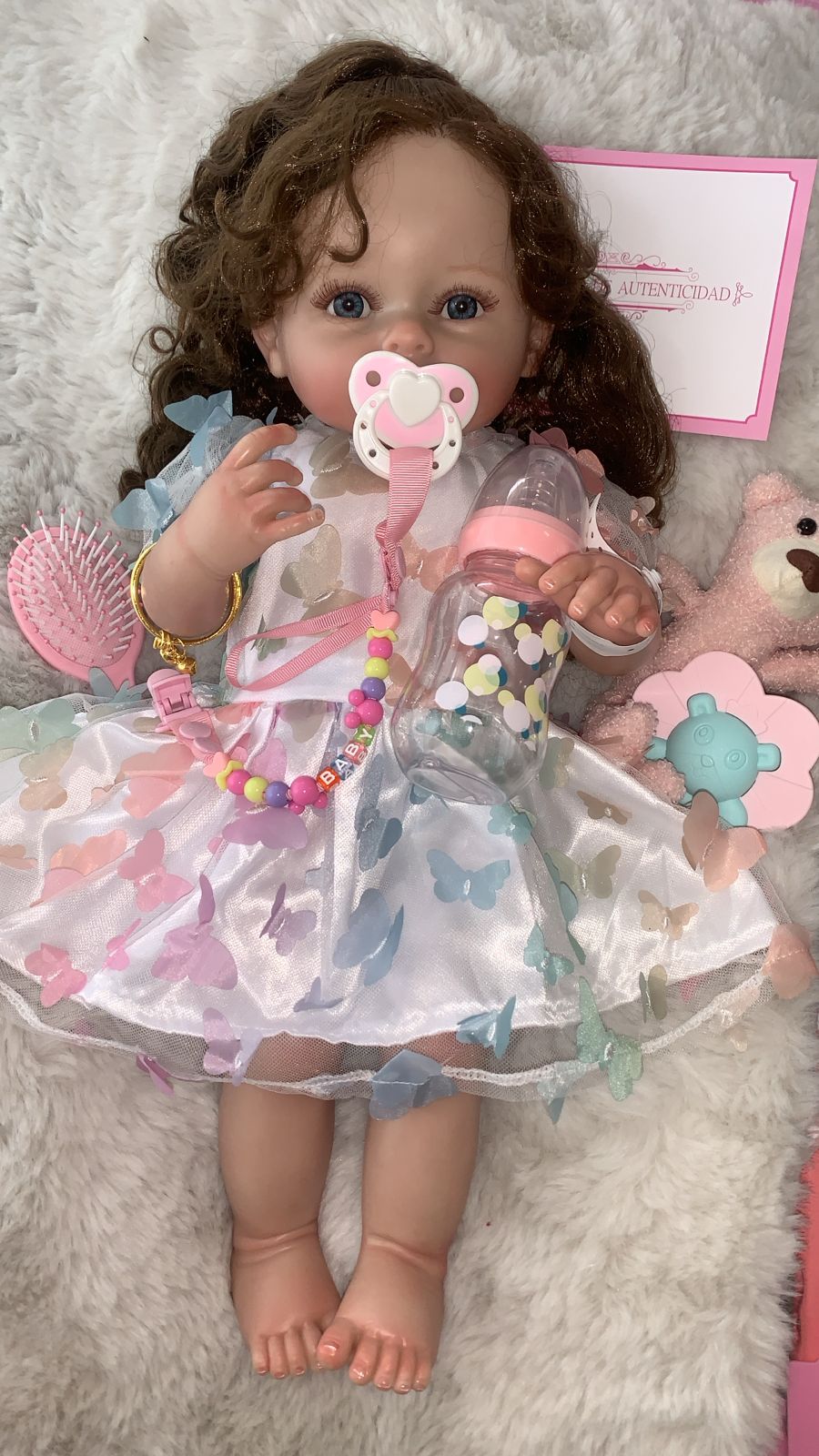 MUÑECA REALISTA CON ACCESORIOS - 1