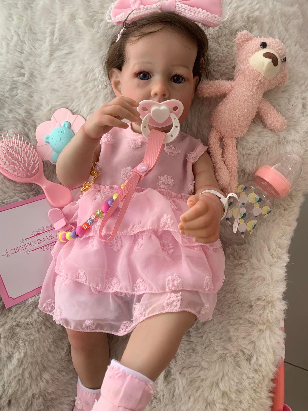MUÑECA REALISTA CON ACCESORIOS - 1