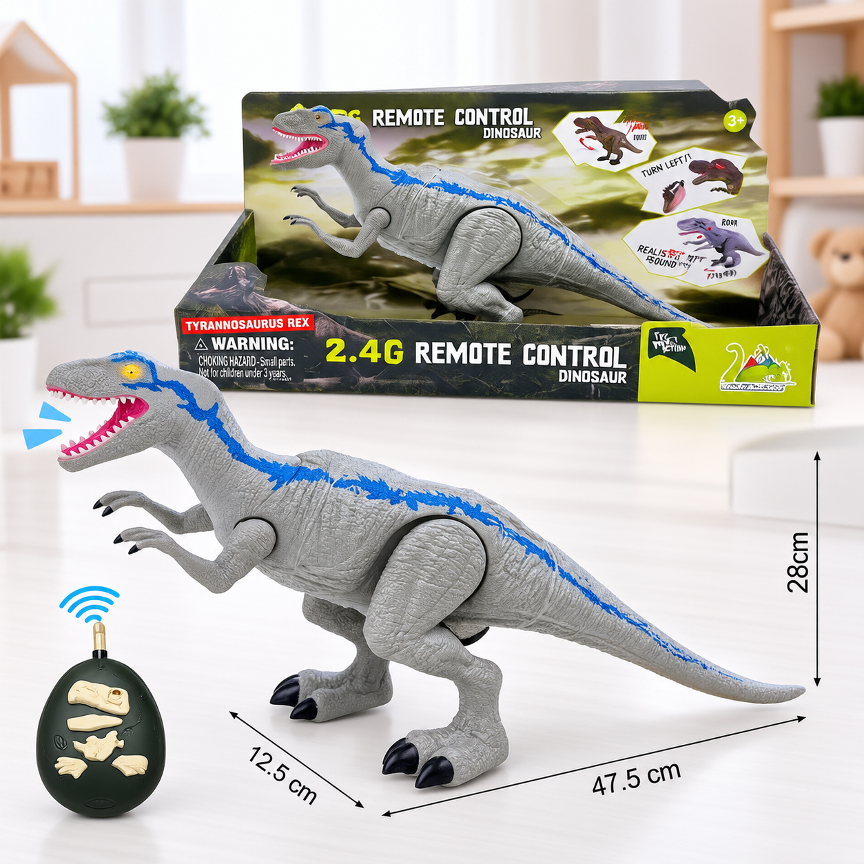 DINOSAURIO A CONTROL REMOTO - 1
