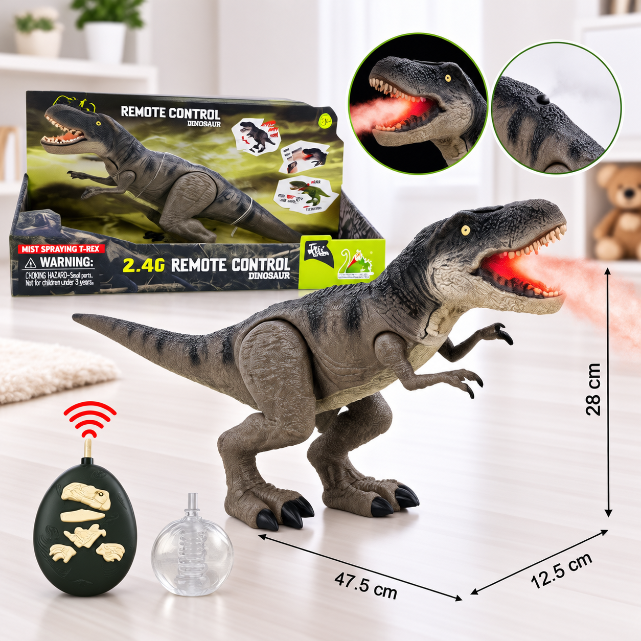 DINOSAURIO A CONTROL REMOTO - 1