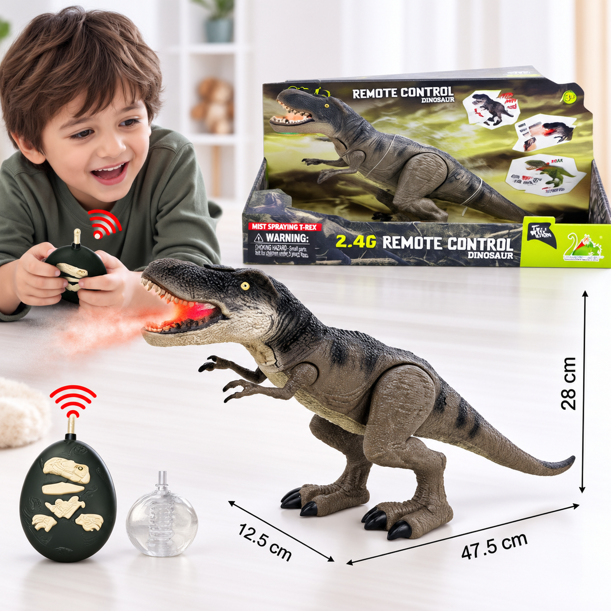 DINOSAURIO A CONTROL REMOTO - 2