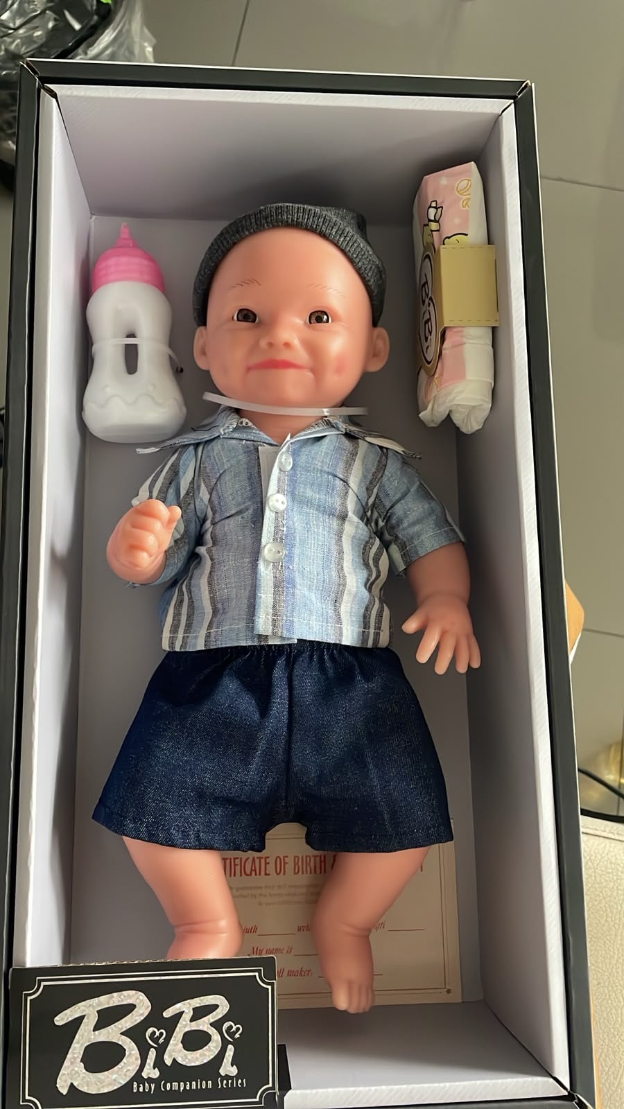 MUÑECA REALISTA PREMIUM CON SONIDO - 1
