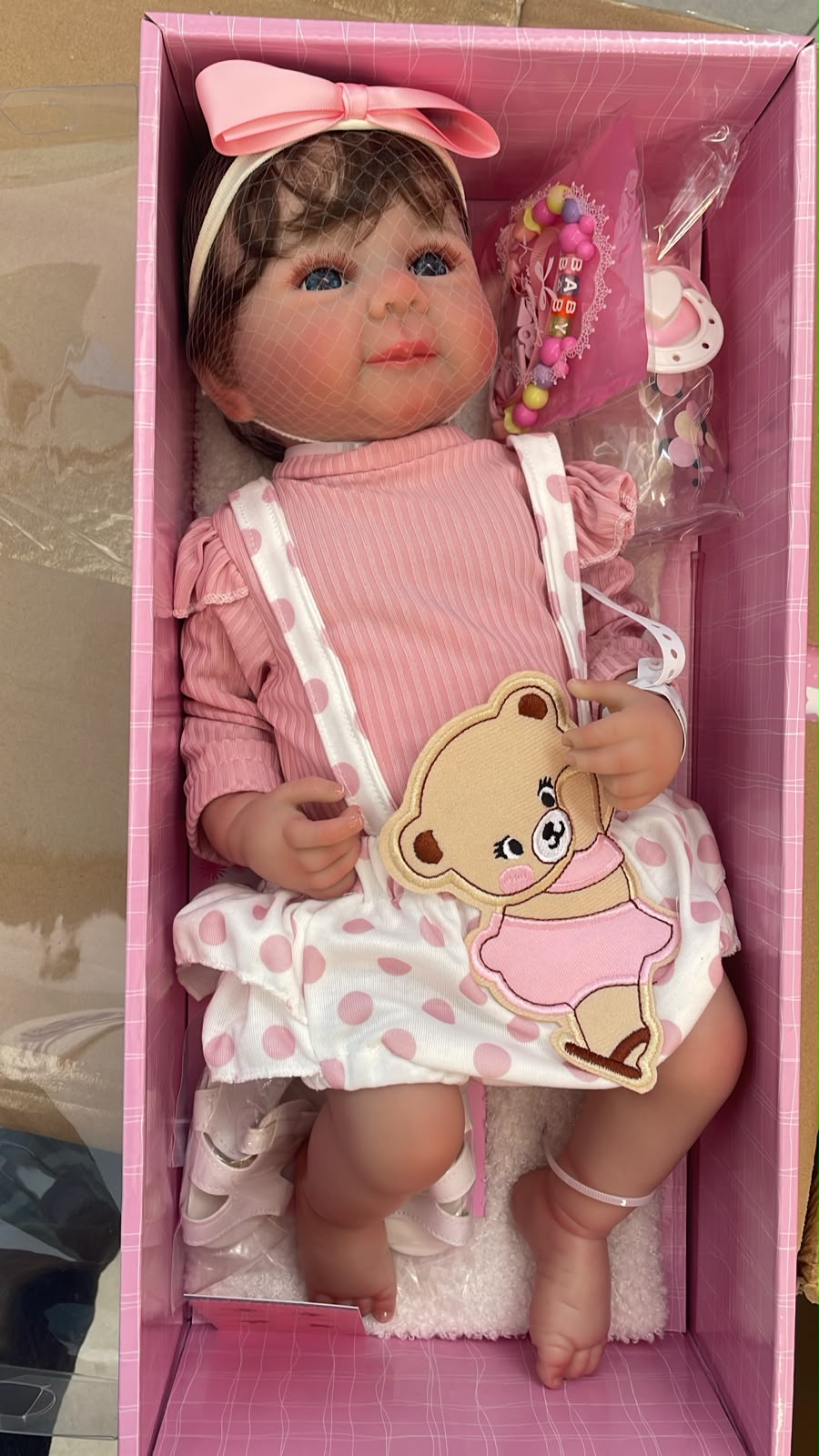 MUÑECA REBORN REALISTA CON ACCESORIOS - 2