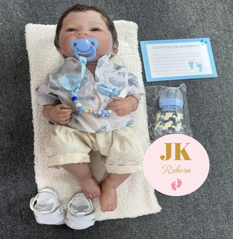 MUÑECA REBORN REALISTA CON ACCESORIOS - 1