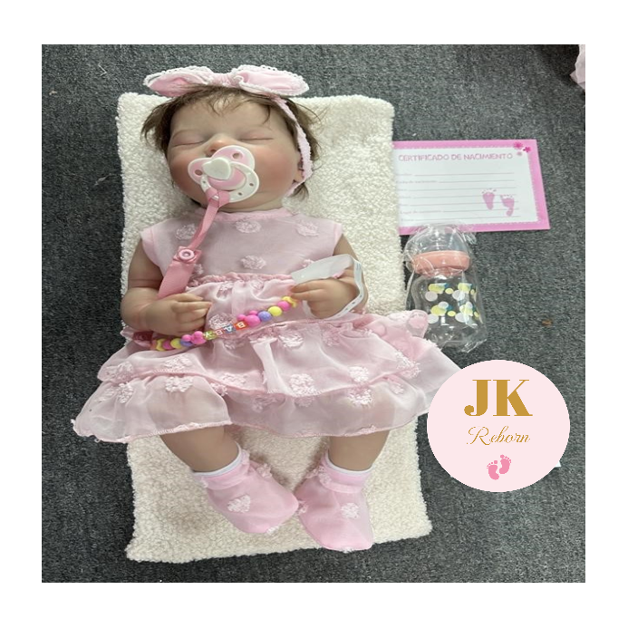 MUÑECA REBORN REALISTA CON ACCESORIOS - 1