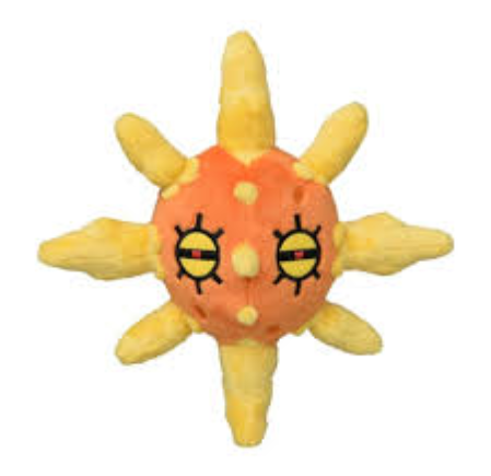 PELUCHE POKÉMON SOLROCK - 1