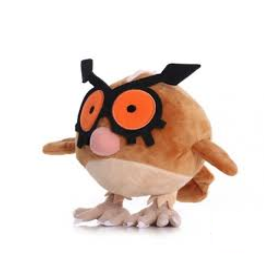 PELUCHE POKÉMON HOOTHOOT - 1
