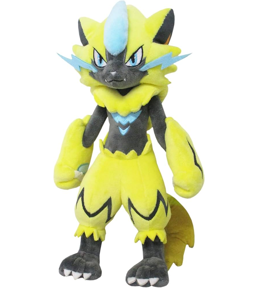 PELUCHE POKÉMON ZERAORA - 1