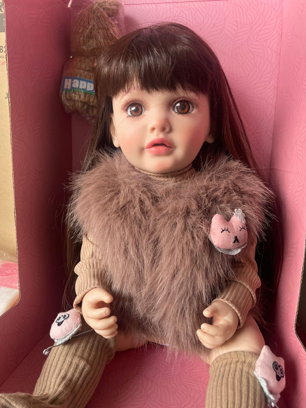 MUÑECA CON SONIDO RESPONDE A LA VOZ
ALTURA
65CM
CON ACCESORIOS - 1
