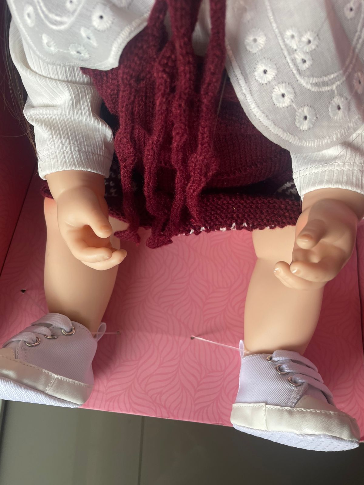 MUÑECA CON SONIDO RESPONDE A LA VOZ
ALTURA 
65CM
CON ACCESORIOS - 2