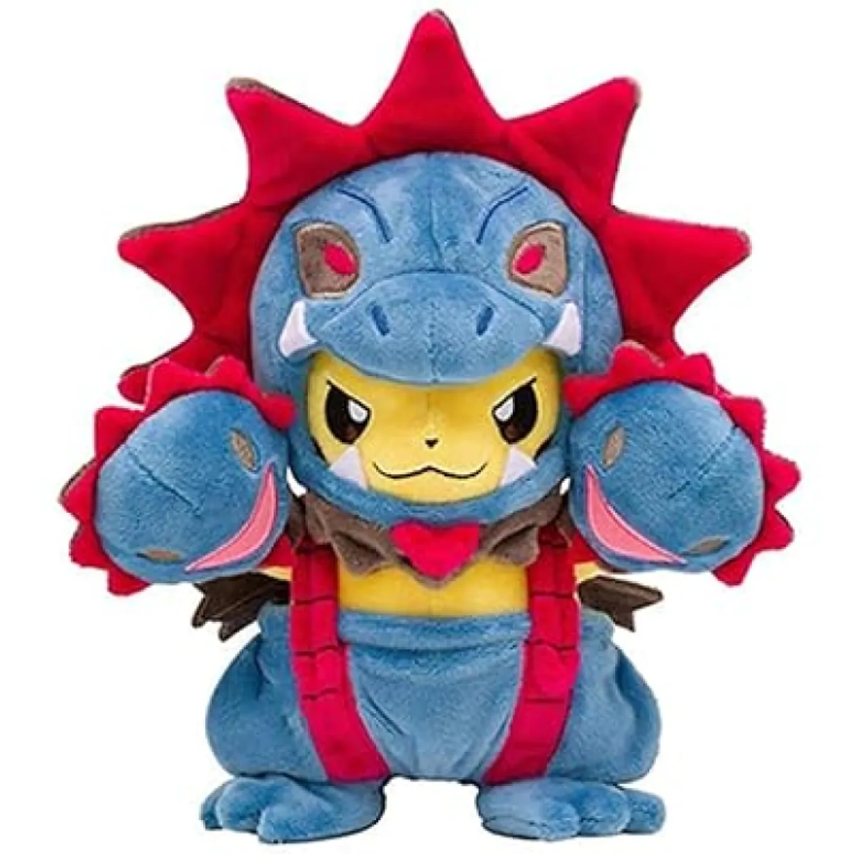 PELUCHE POKÉMON PIKACHU DISFRAZADO HYDREIGON - 1