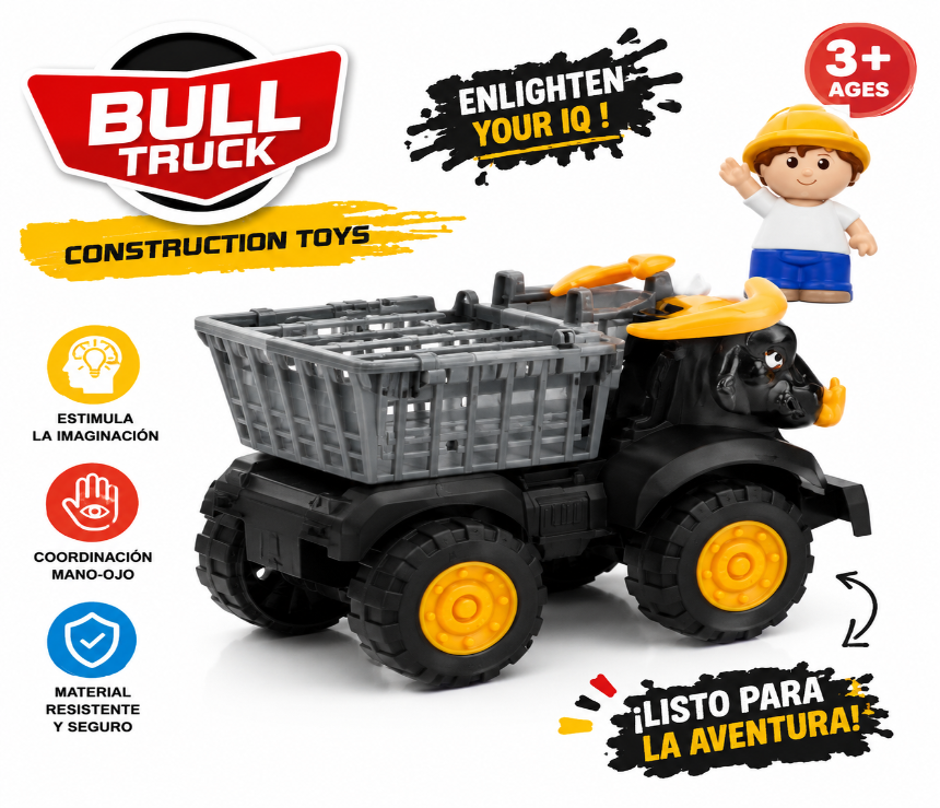 MINI CARRO DE CONSTRUCCION - 1
