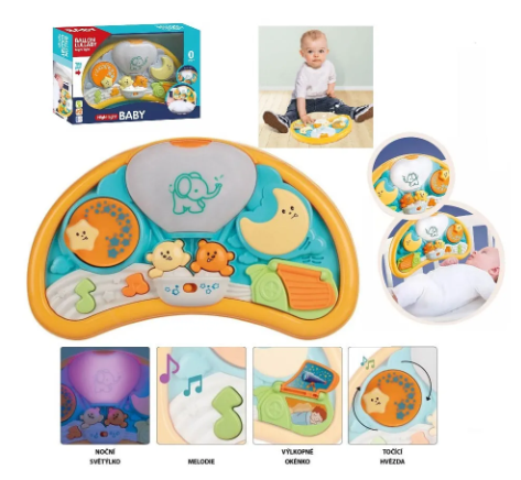 Panel Musical para Cuna y Estimulación Temprana para Bebé - 1