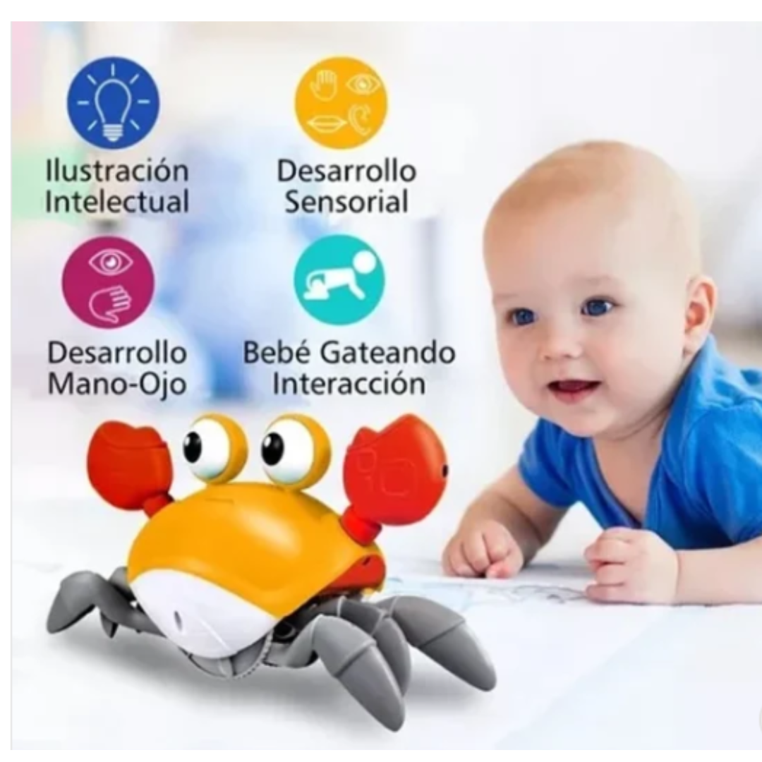 JUGUETE CANGREJO RECARGABLE Y SENSOR - 2