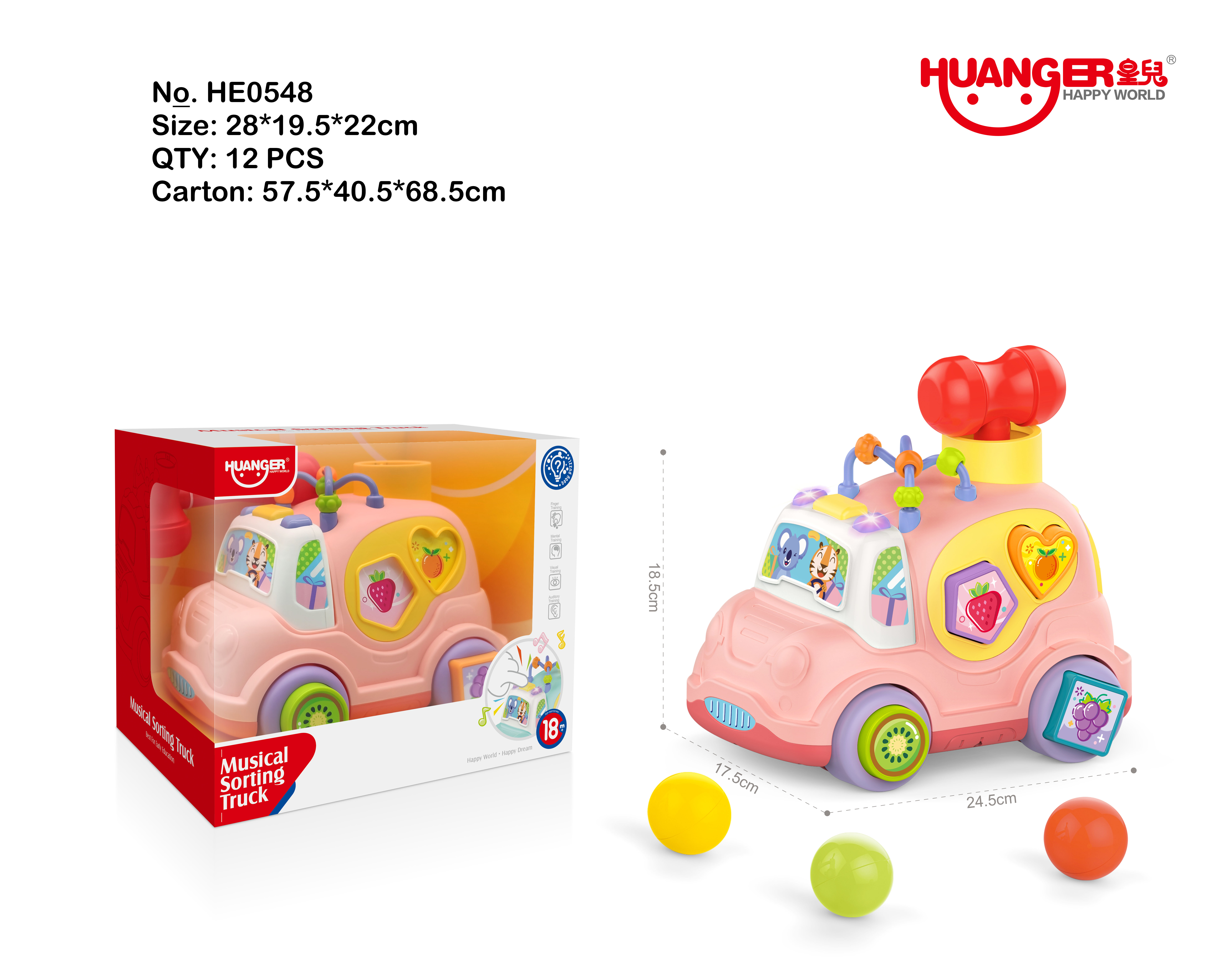 Carrito Bloques HUANGER HE0547 - 1