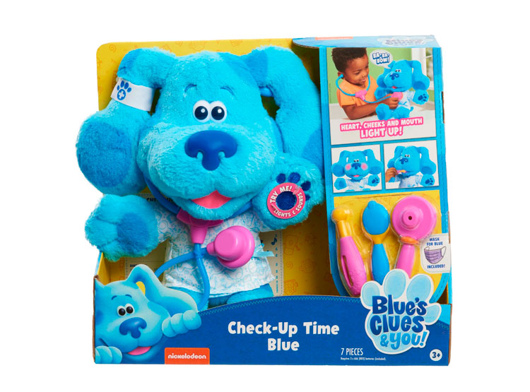PELUCHE BLUES CLUES 49563 ELECTRONICO PISTAS BLUE DOCTOR - 2
