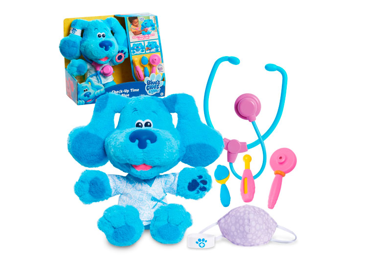 PELUCHE BLUES CLUES 49563 ELECTRONICO PISTAS BLUE DOCTOR - 4