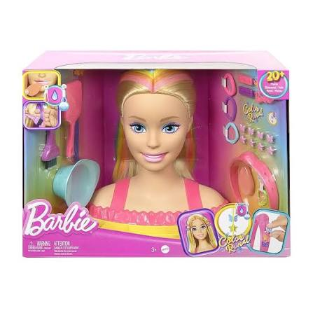Barbie Cabeza para Peinar y Diseñar Cabello HMD78 - 1