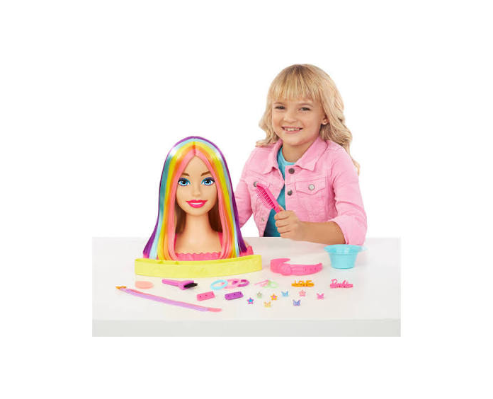 Barbie Cabeza para Peinar y Diseñar Cabello HMD78 - 2