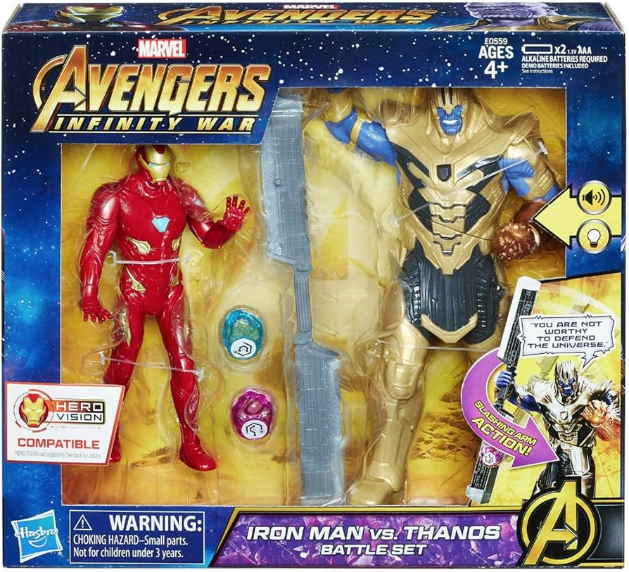 Figura de acción de Marvel del set de batalla Avengers E0559 - 1