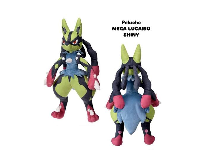PELUCHE DE LUCARIO SHINY COLECCIONABLE - 1