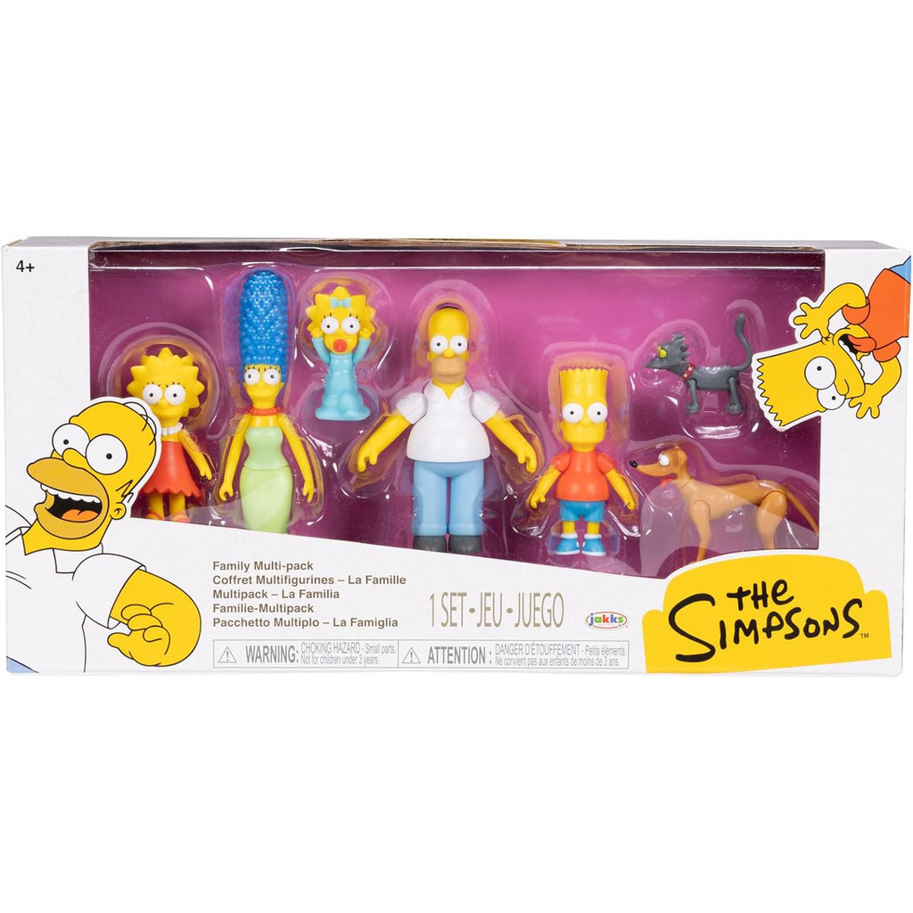 BONECO JAKKS THE SIMPSONS MULTI PACK - 1
