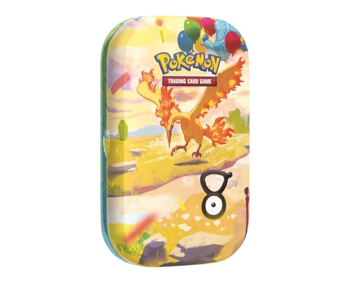 POKÉMON TCG 30.º ANIVERSARIO MINI TIN LATA CON 2 SOBRES Y HOJA DE STICKERS EN INGLÉS - 3