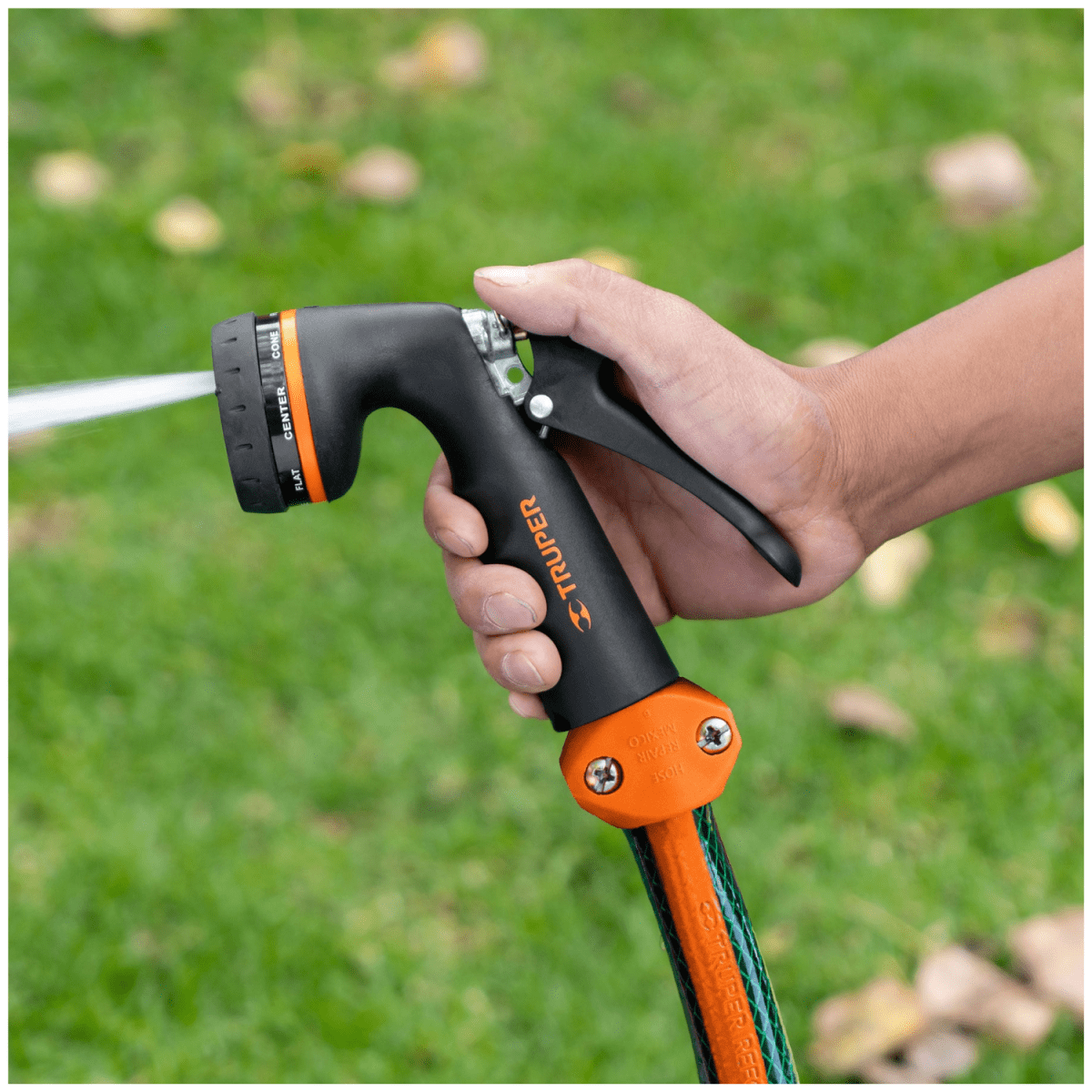 COMBO TRUPER HIDROLAVADORA 1500 PSI + MANGUERA 20 M + PISTOLA RIEGO - 10