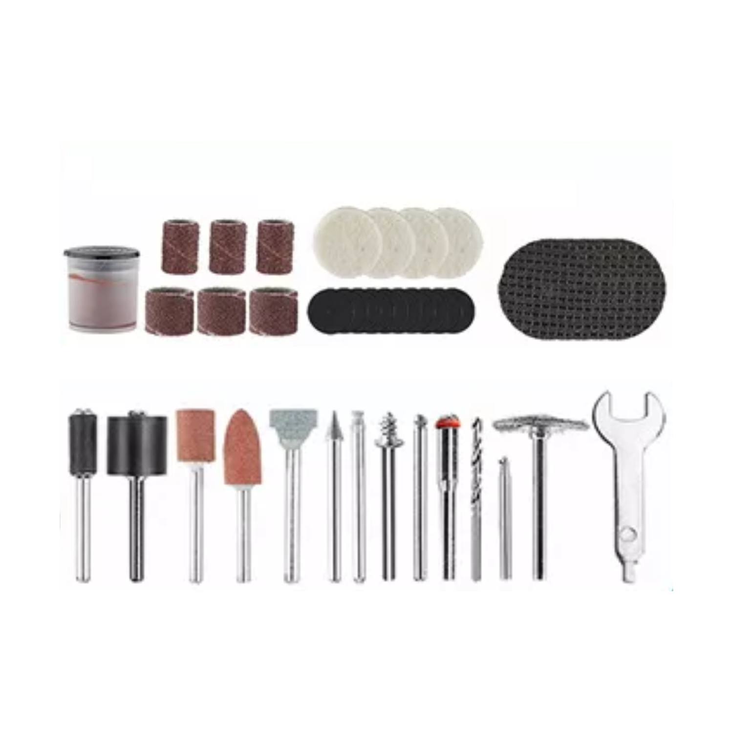 MINI GRINDER AMOLADORA CON 40 PIEZAS 20V BATERÍA 2AH Y CARGADOR TOTAL - 3