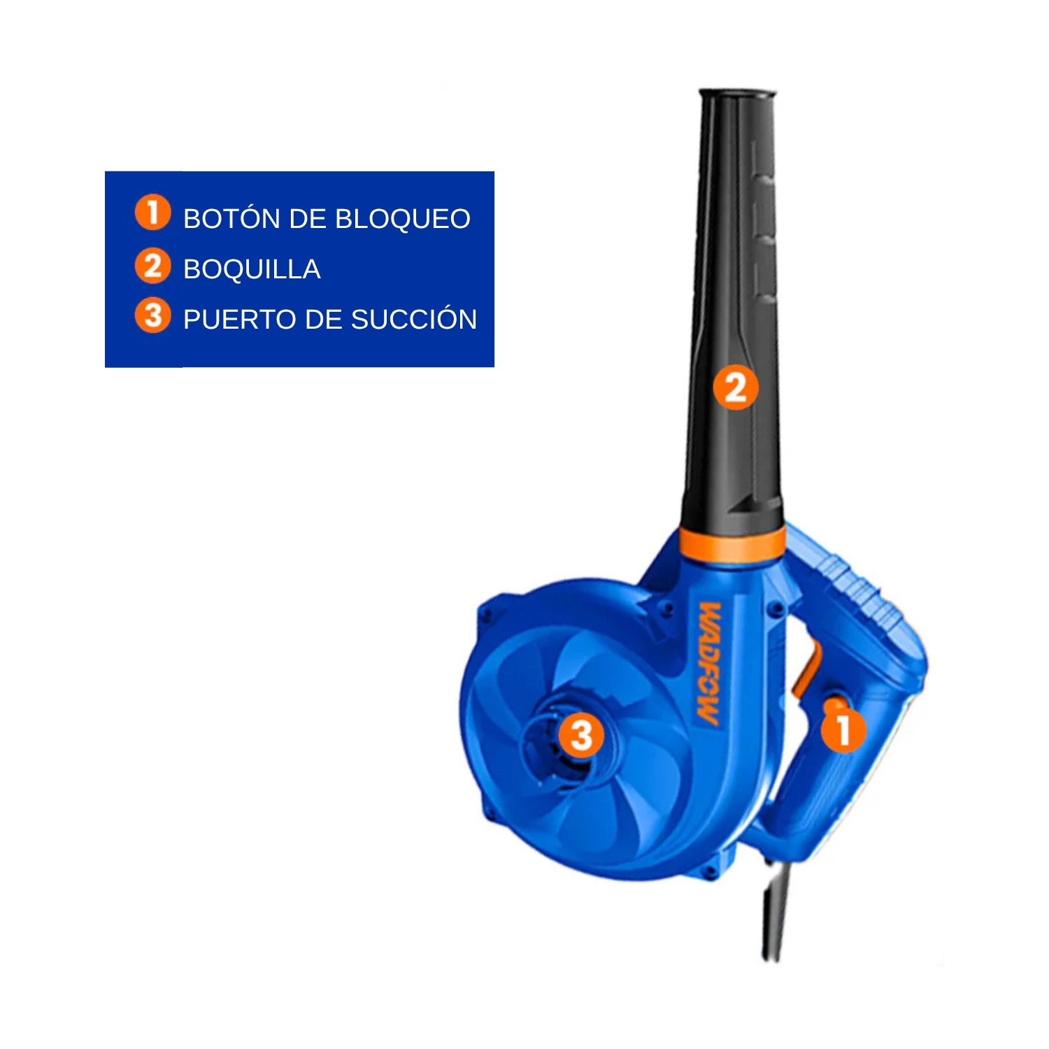 SOPLADORA DE AIRE 400W WADFOW - 5