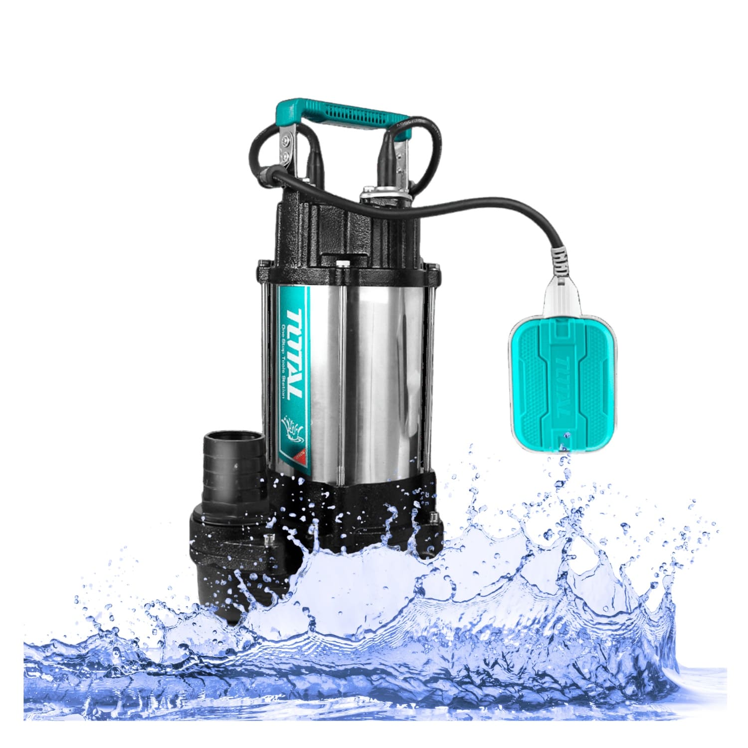 BOMBA SUMERGIBLE 1100W DE ACERO INOXIDABLE TOTAL - 3