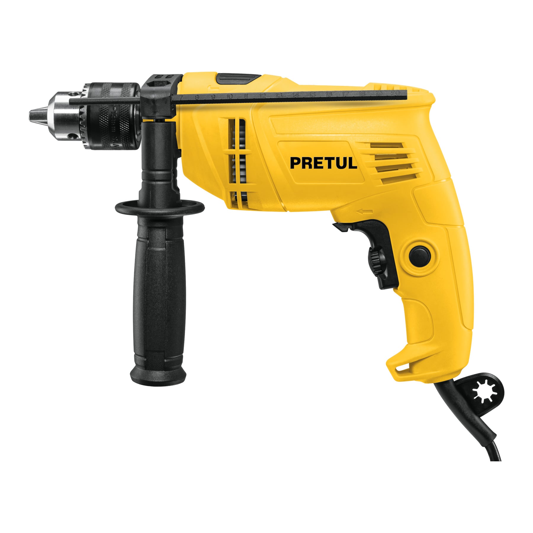 Taladro Percutor 1/2" 550W + Amoladora 4 1/2" 700W Pretul 22360-26119 - 1