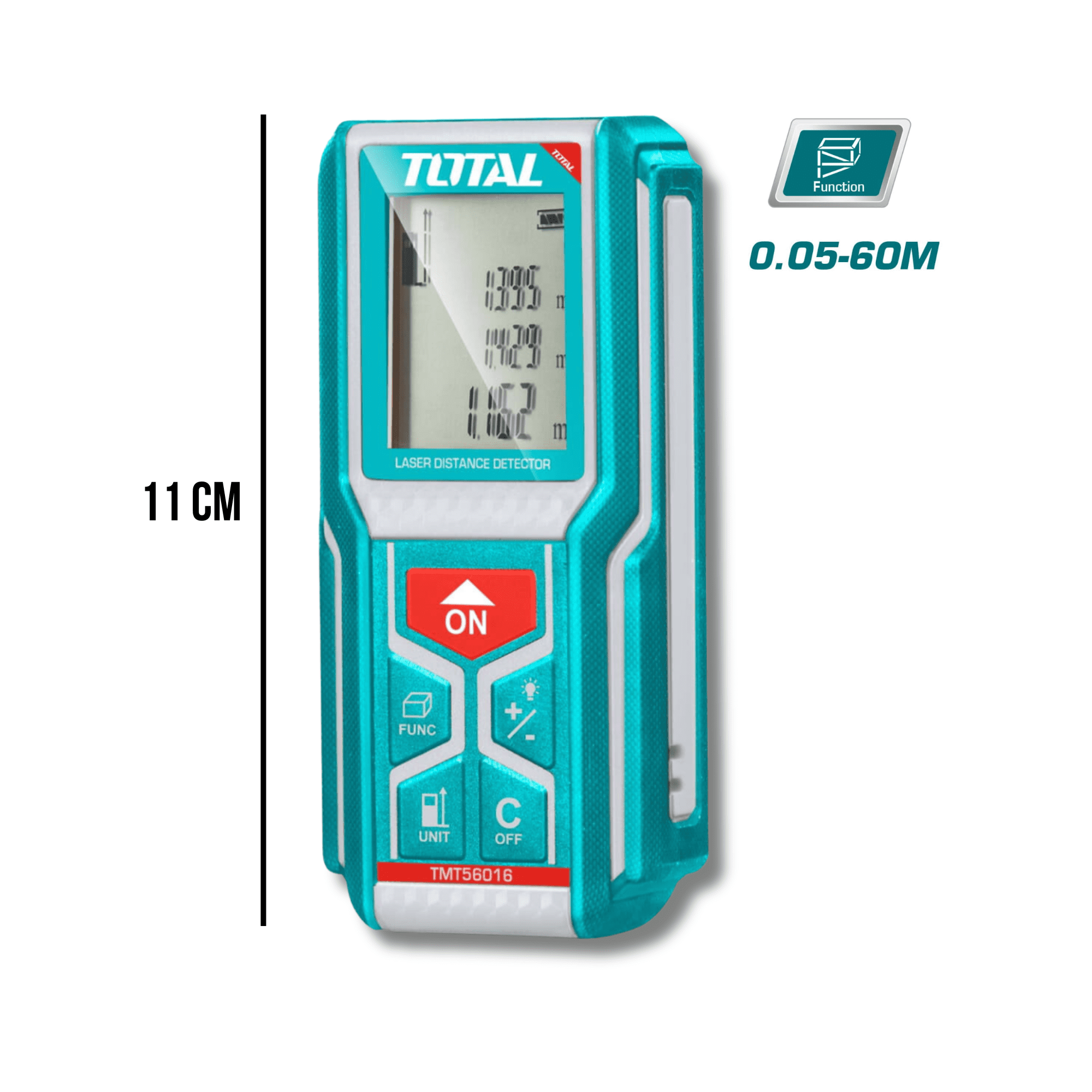 MEDIDOR LASER DE DISTANCIA 60 METROS TOTAL - 2