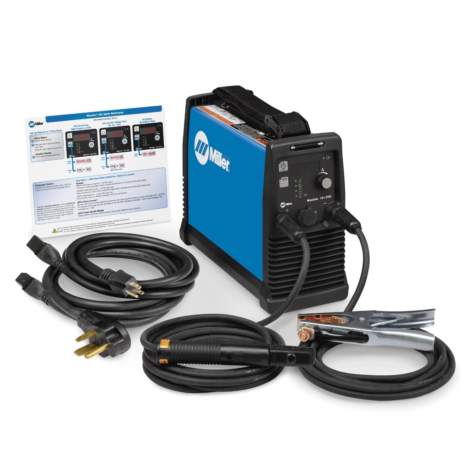 SOLDADORA INVERTER MAXSTAR 161 STH - TIG/STICK ONLY 120-240 VAC MILLER - 1