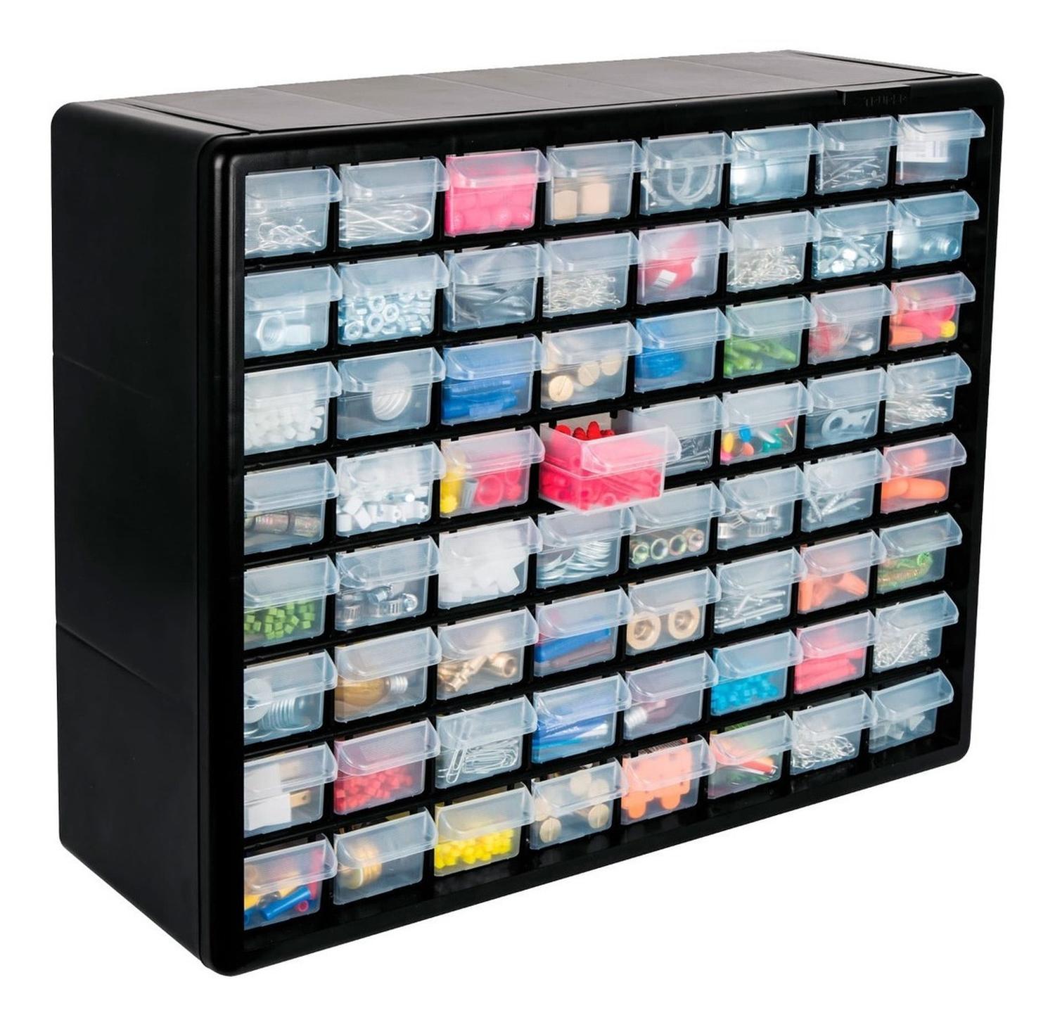 ORGANIZADOR 20 PULGADAS CON 64 COMPARTIMENTOS TRUPER - 1